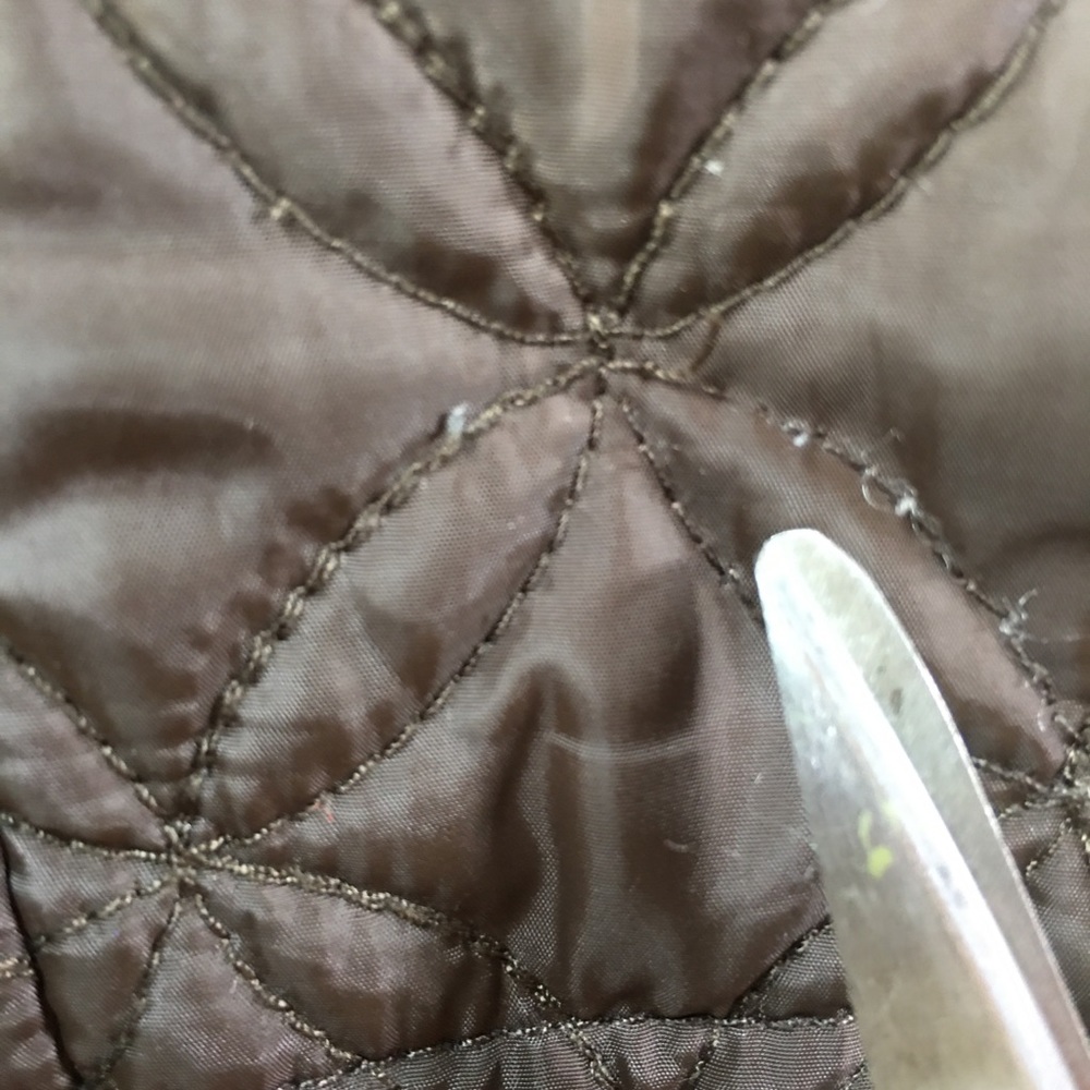 Marc New York Brown Detachable Hood Puffer Coat L - Picture 9 of 12